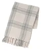 Plaid Woven Throw