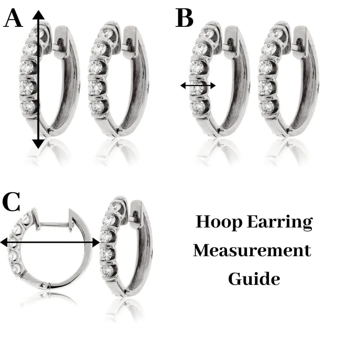 Polished 3.0mm Tube Hoop Earrings