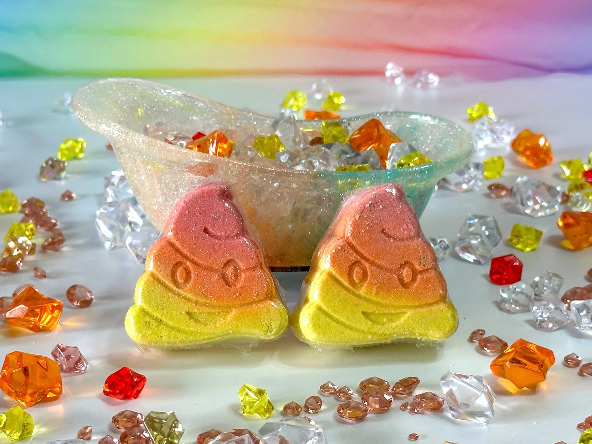 Poop Emoji Bath Bomb