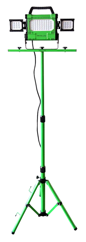 Primeline Tools Triple Panel Floodlight and Tripod Stand