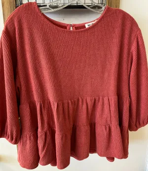 "Ruffle Me" Top