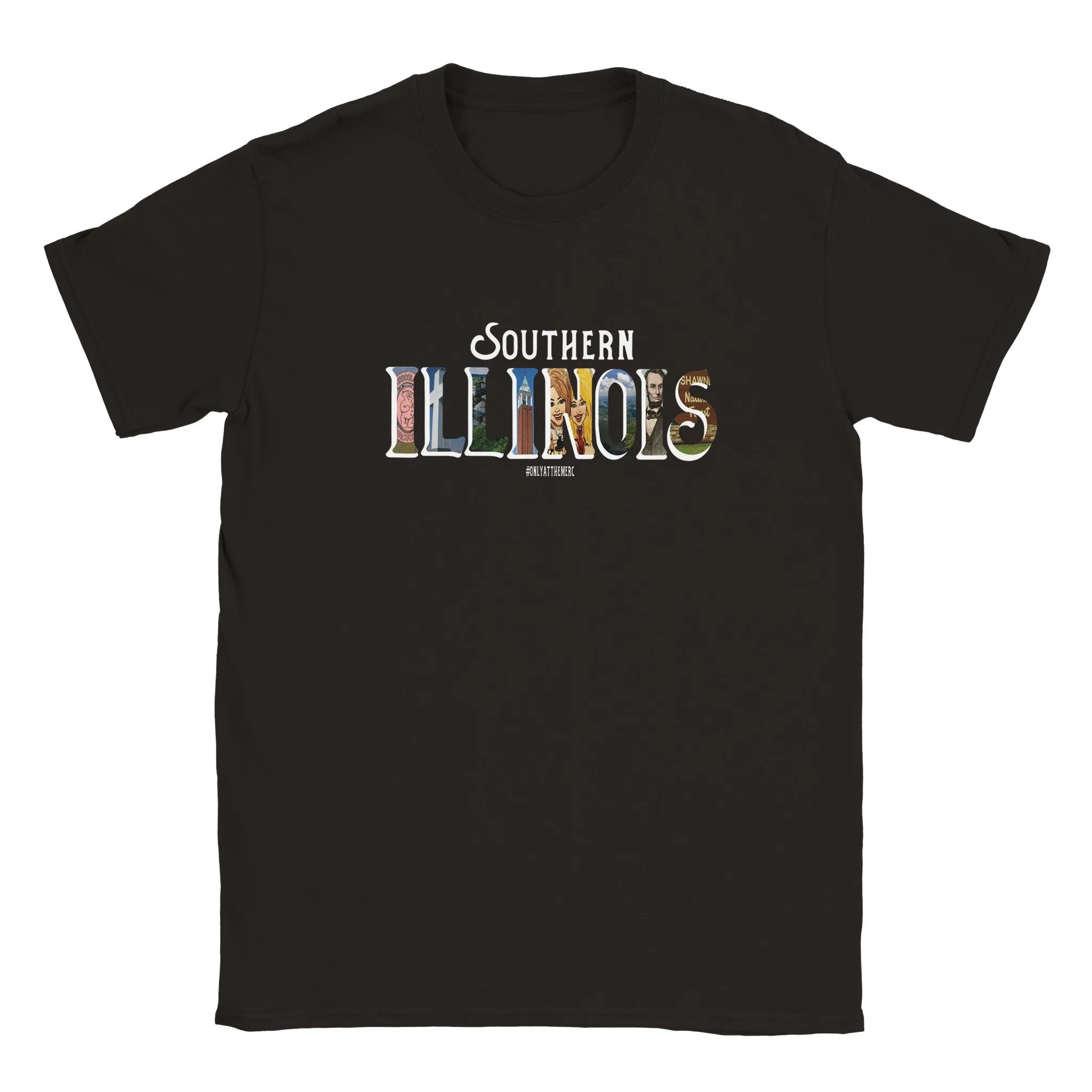 "Southern Illinois" Classic Kids Crewneck T-shirt