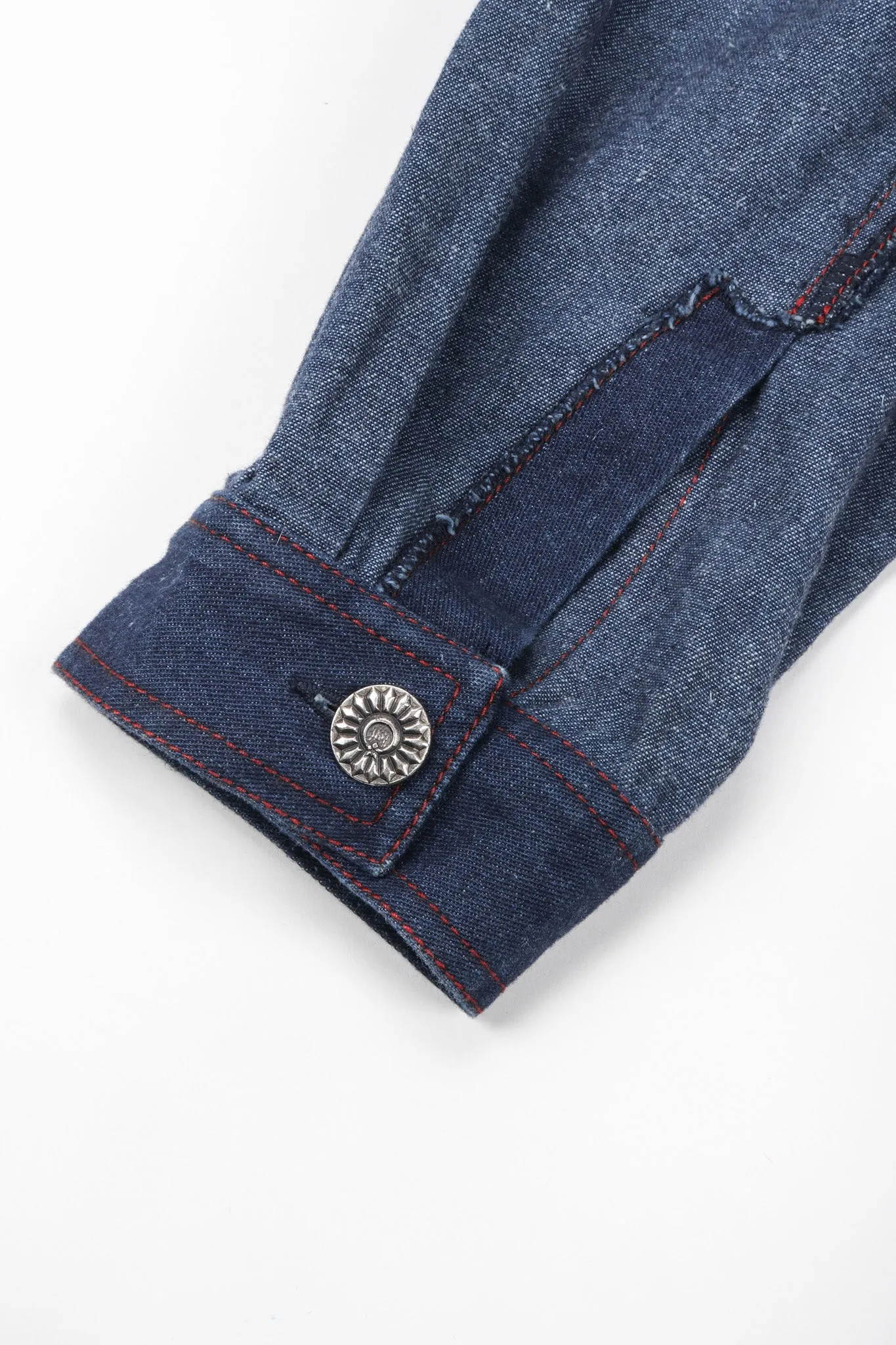 Reverse Denim Jacket & Pant Set