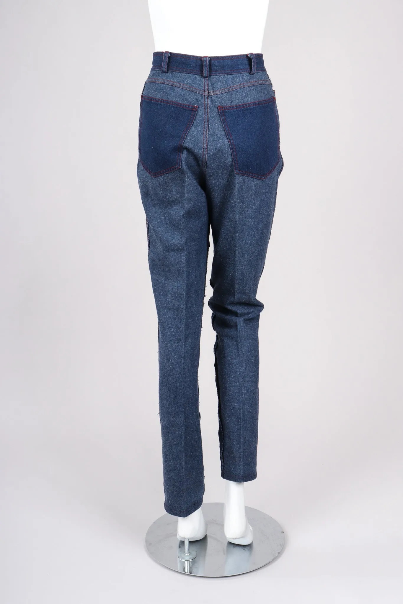 Reverse Denim Jacket & Pant Set