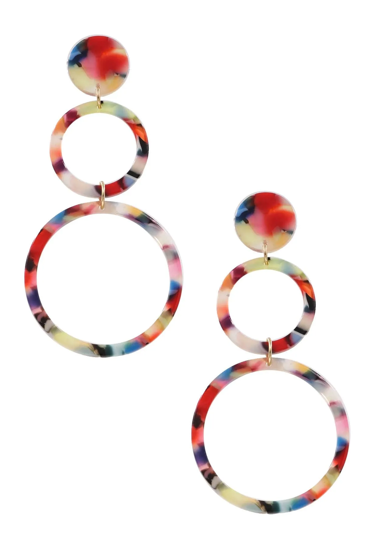 Ring Drop Earrings