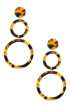 Ring Drop Earrings