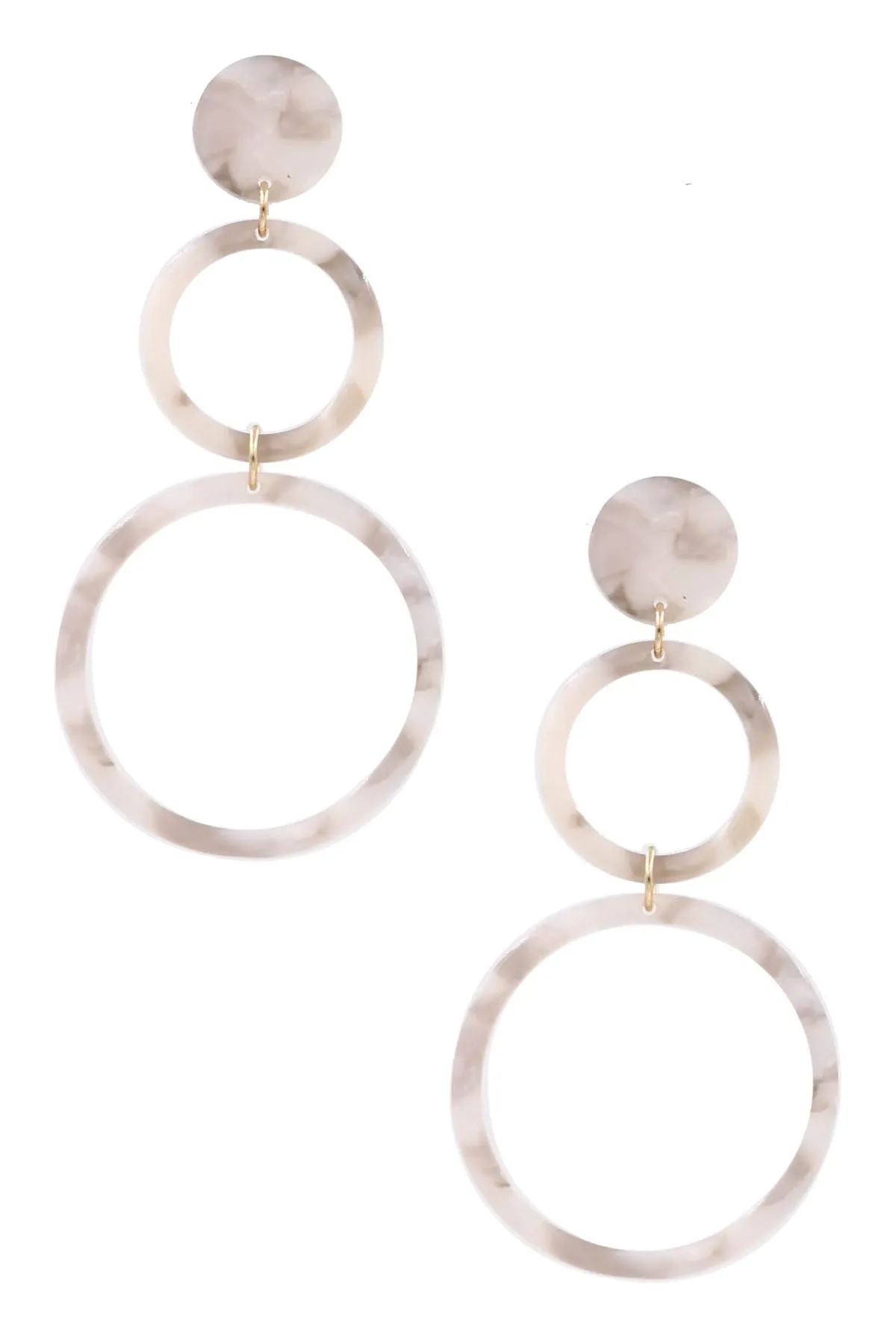 Ring Drop Earrings