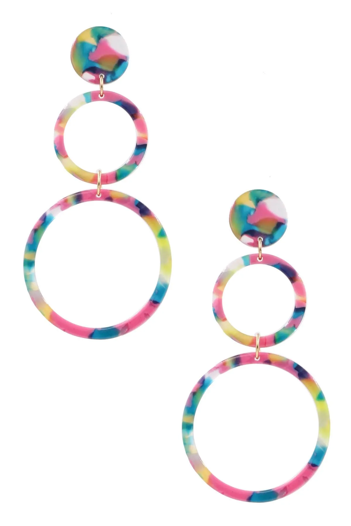 Ring Drop Earrings