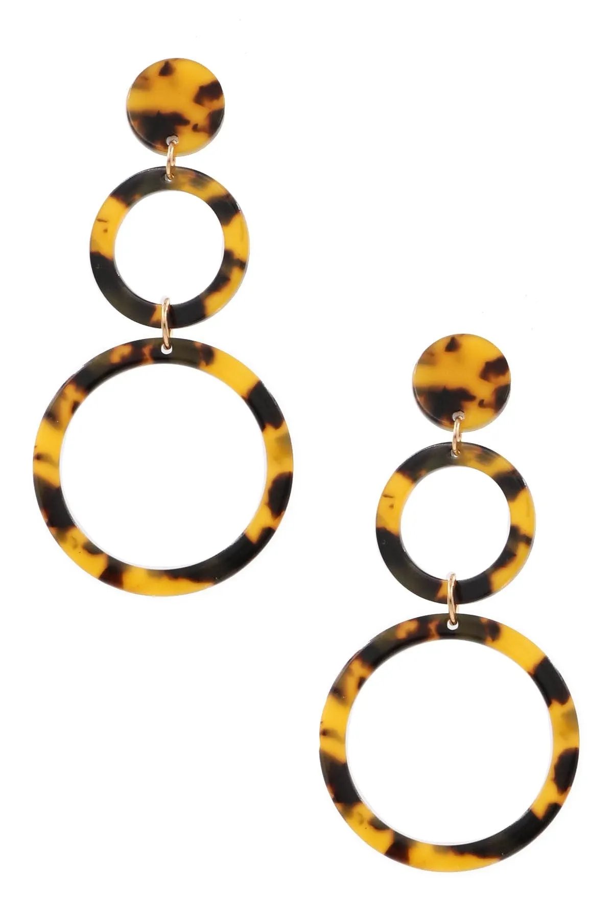 Ring Drop Earrings