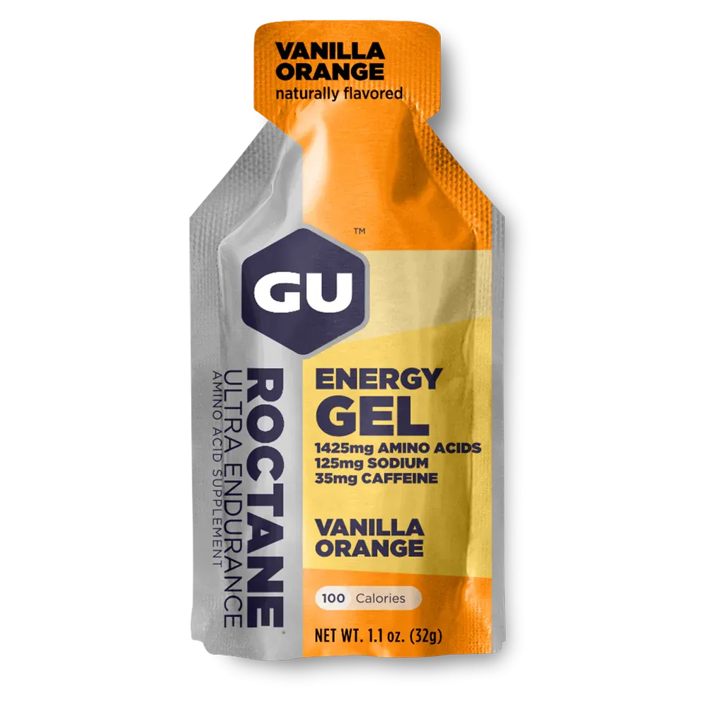 Roctane Energy Gel   Caffeine - Vanilla Orange