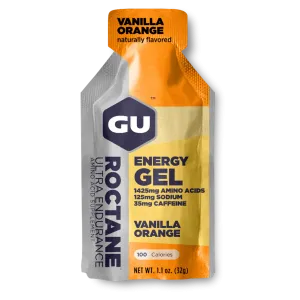 Roctane Energy Gel   Caffeine - Vanilla Orange