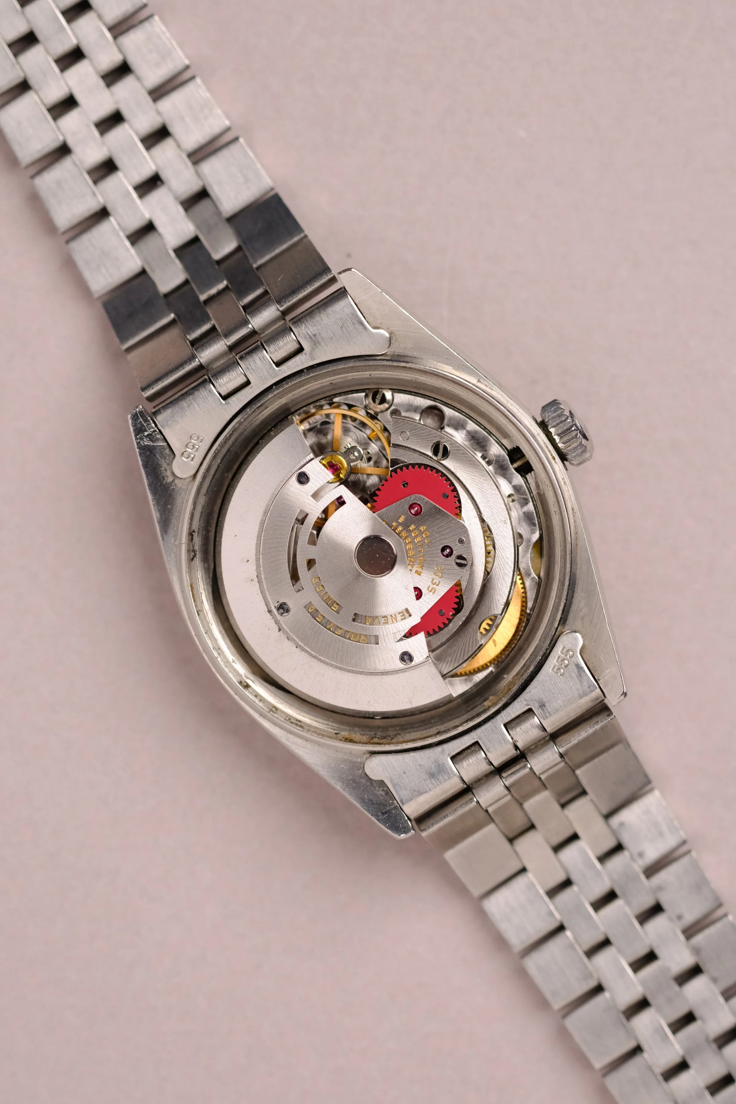 Rolex Datejust 16030 Silver Flat Dial w/Orange Patina - 1979
