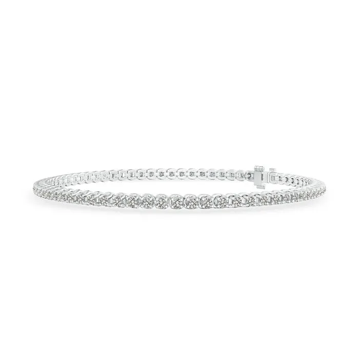 Round Tennis Bracelet
