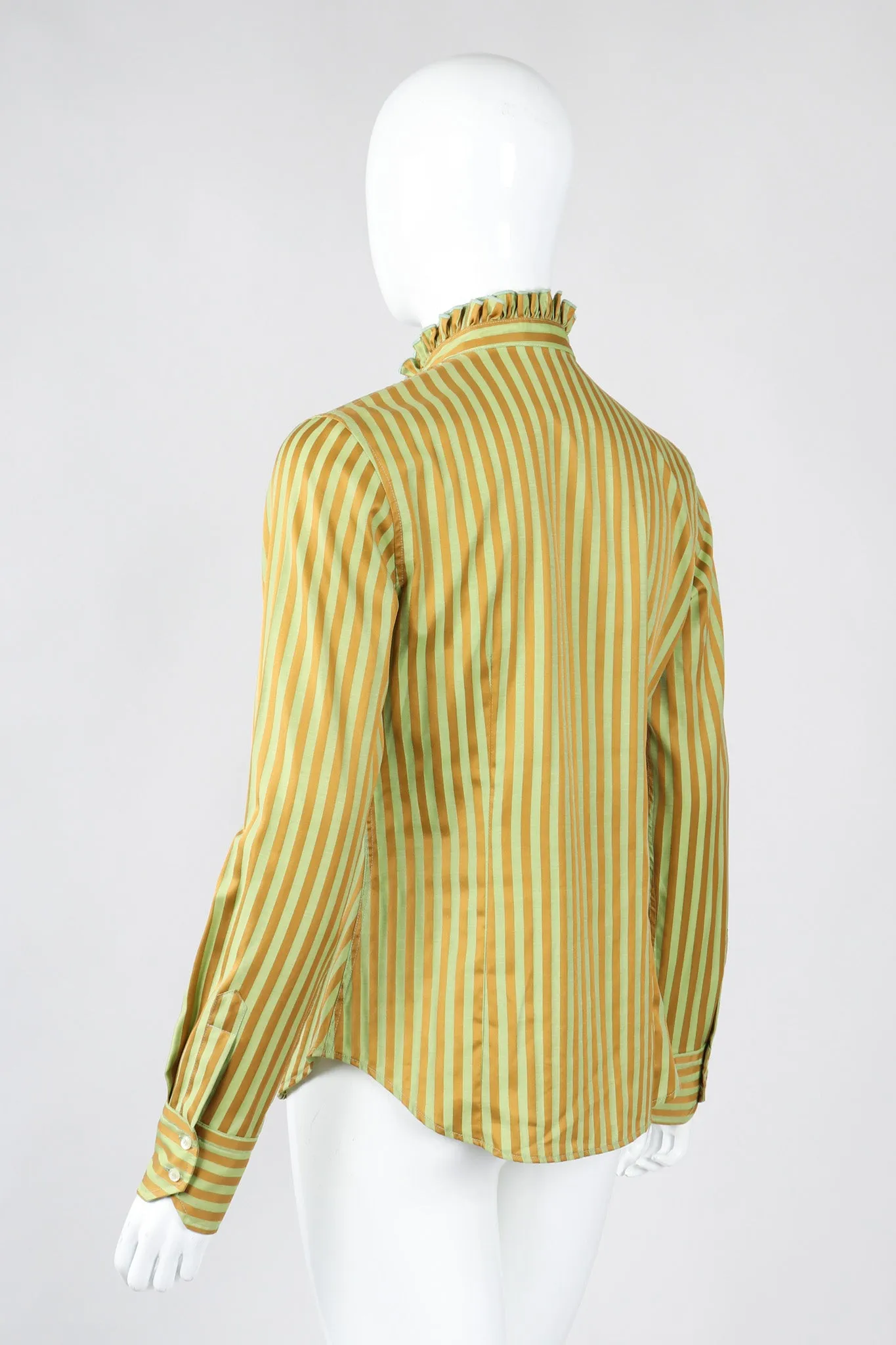 Ruffle Stripe Blouse