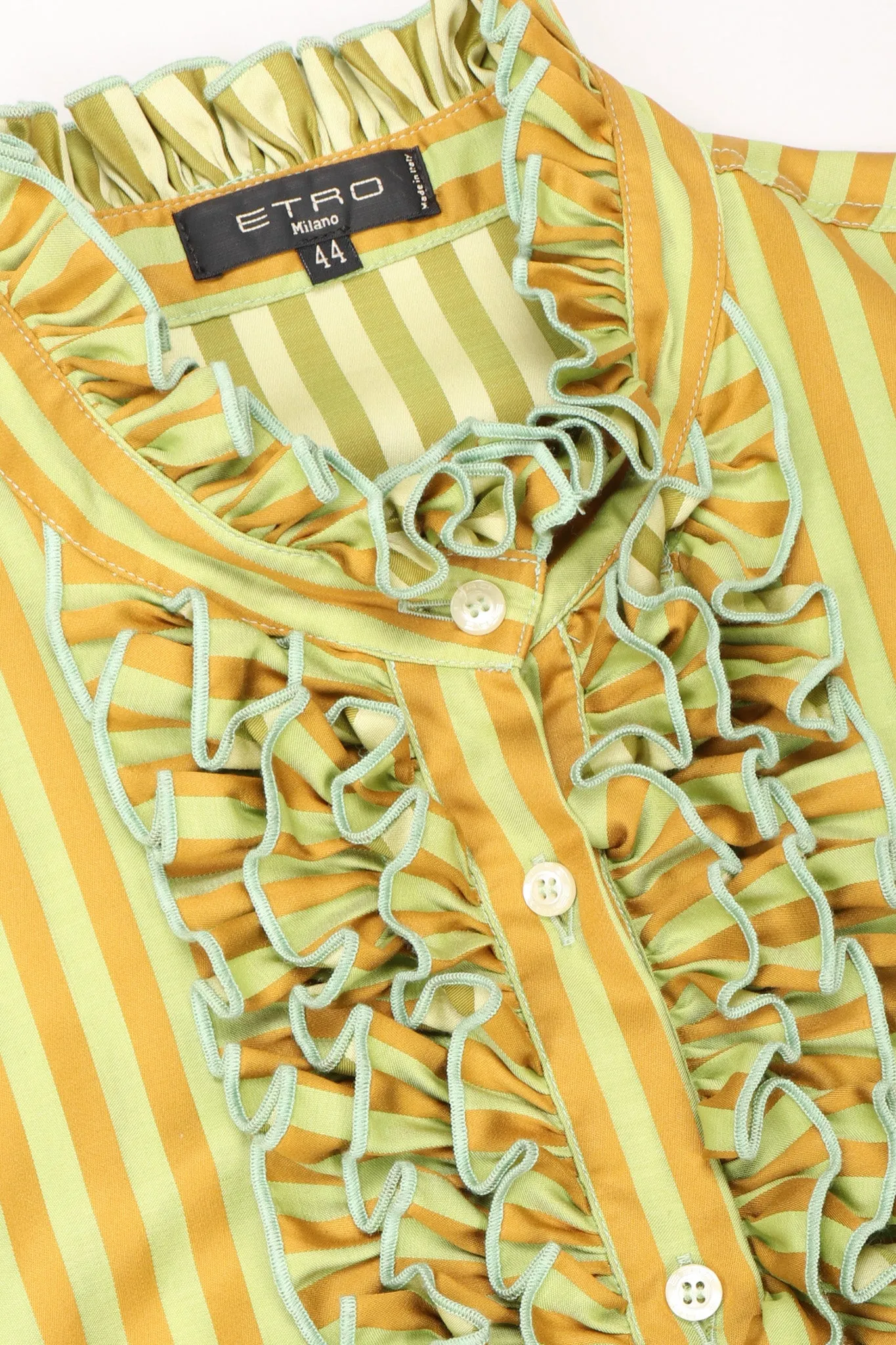 Ruffle Stripe Blouse
