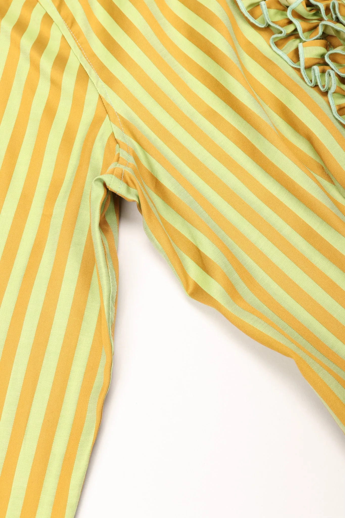 Ruffle Stripe Blouse