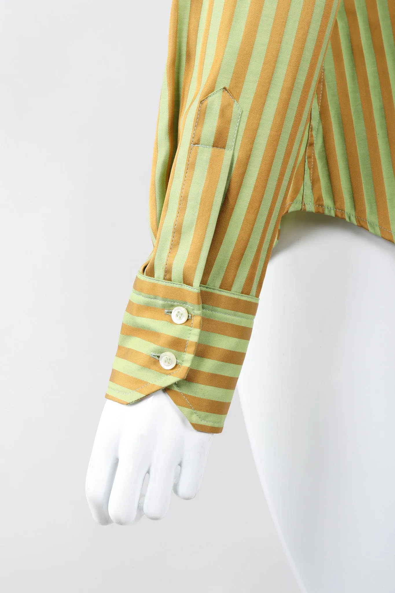 Ruffle Stripe Blouse