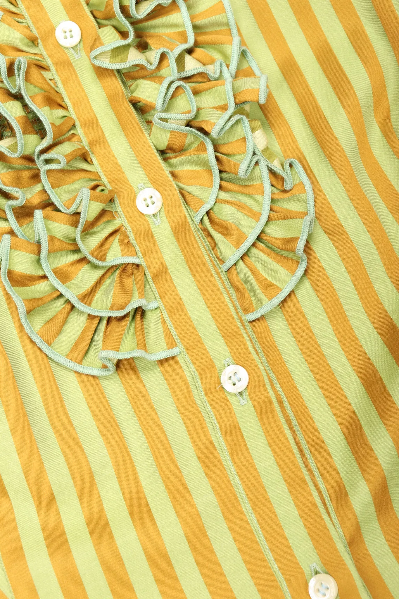 Ruffle Stripe Blouse