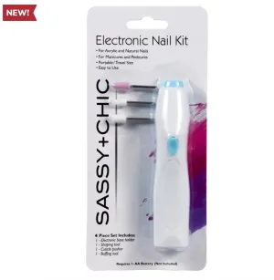 Sassy Chic Electronic Nail Kits, 4 pc. Sets