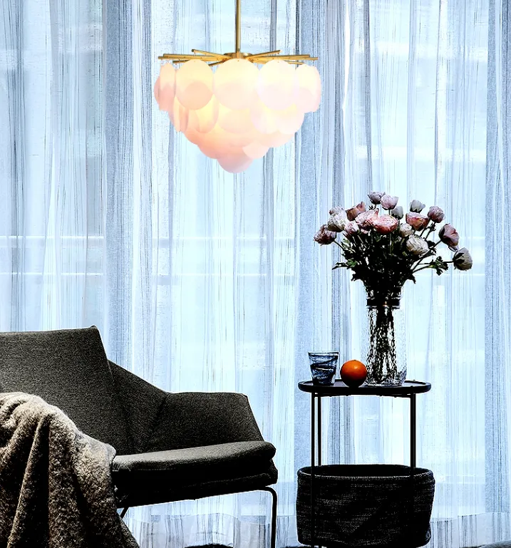 Serenity Glass Chandelier