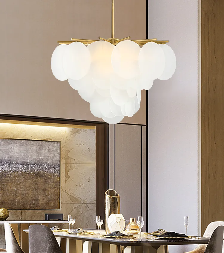 Serenity Glass Chandelier