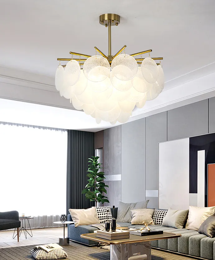 Serenity Glass Chandelier