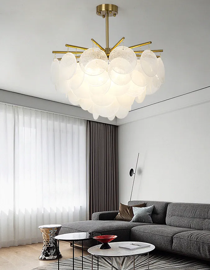 Serenity Glass Chandelier