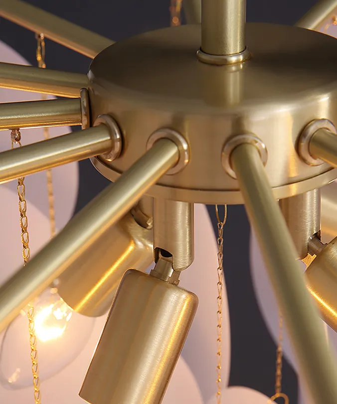 Serenity Glass Chandelier