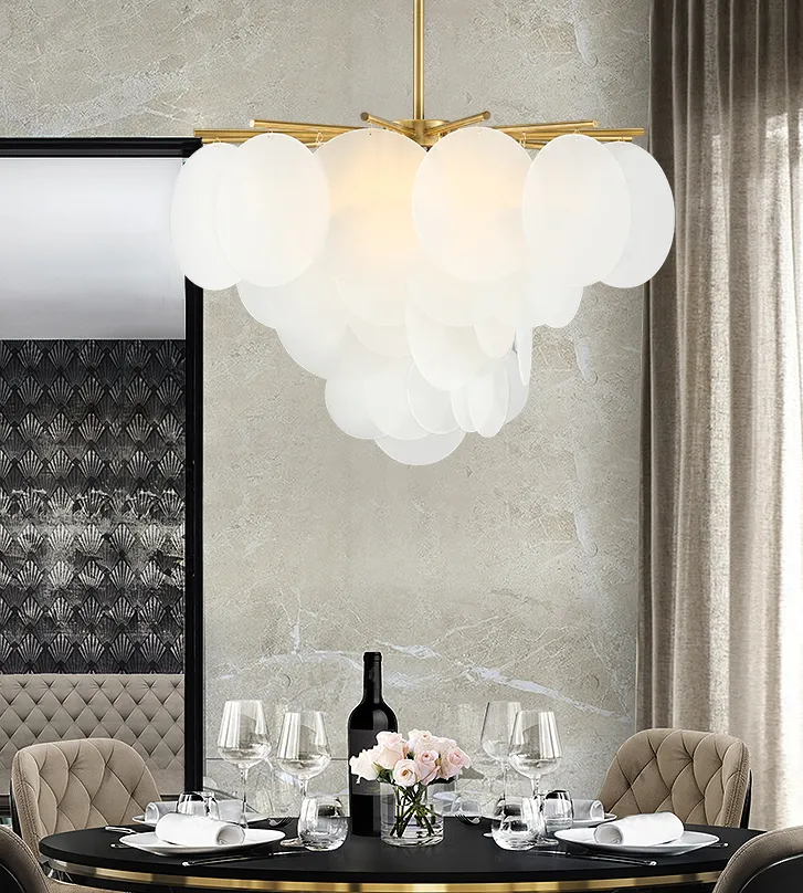 Serenity Glass Chandelier