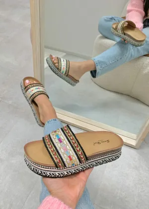 Shana™ | Elegant Black Slippers