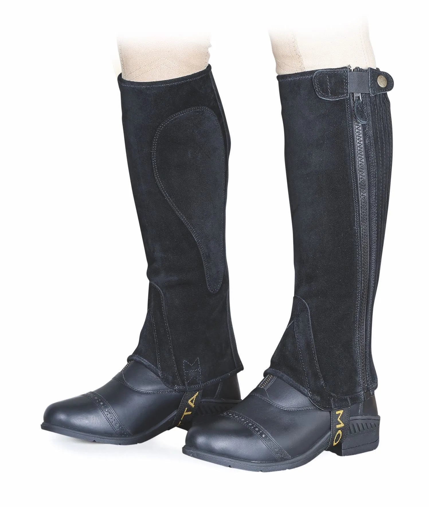 Shires Moretta Suede Half Chaps - Childs