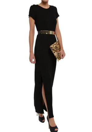 Show That Leg Side Slit Maxi Dress