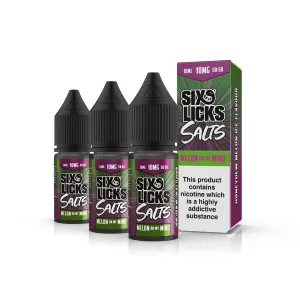 SIXS LICKS Melon On My Mind Nic Salt E-Liquid
