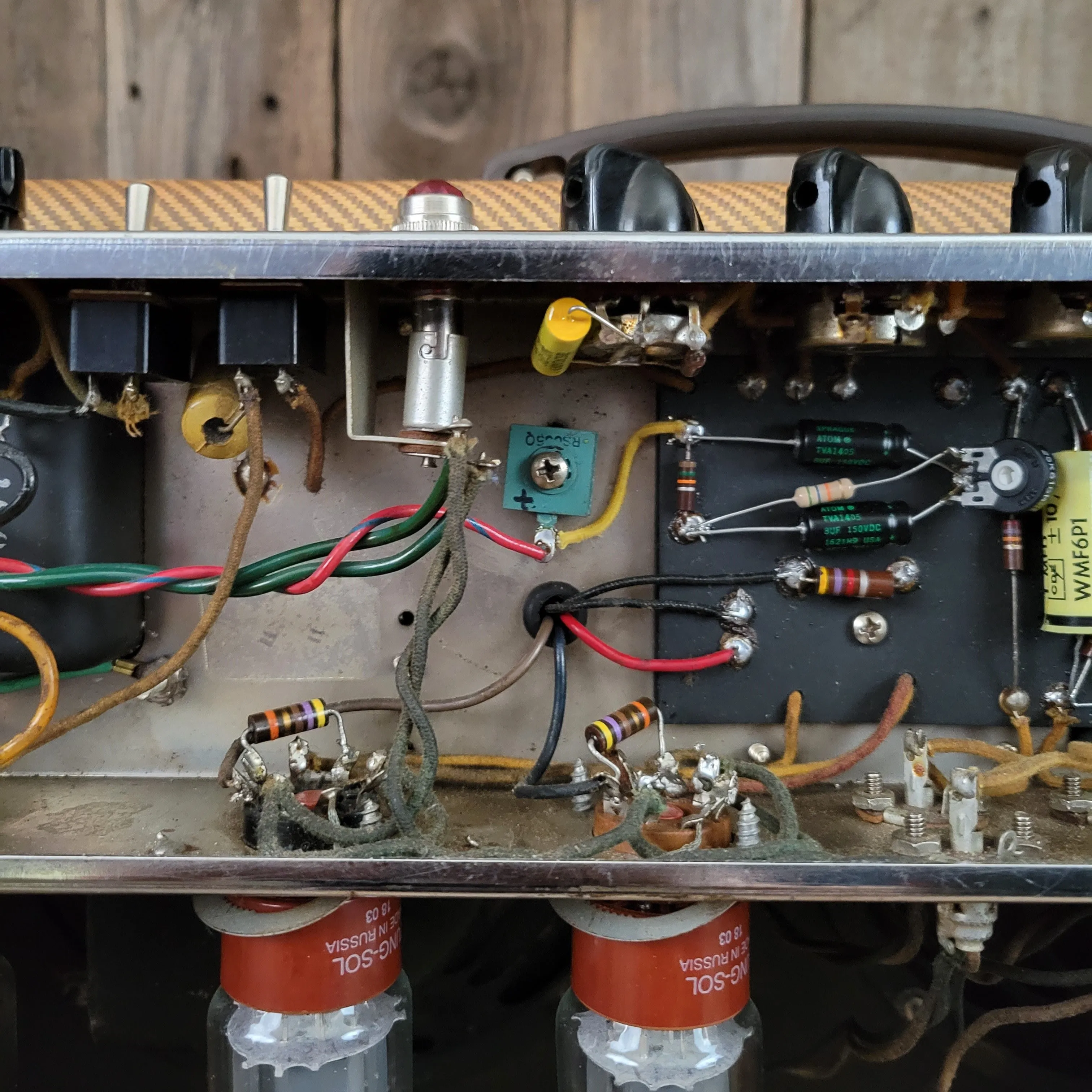 SOLD - Fender Bassman 5F6-A Re-Tweed 1959