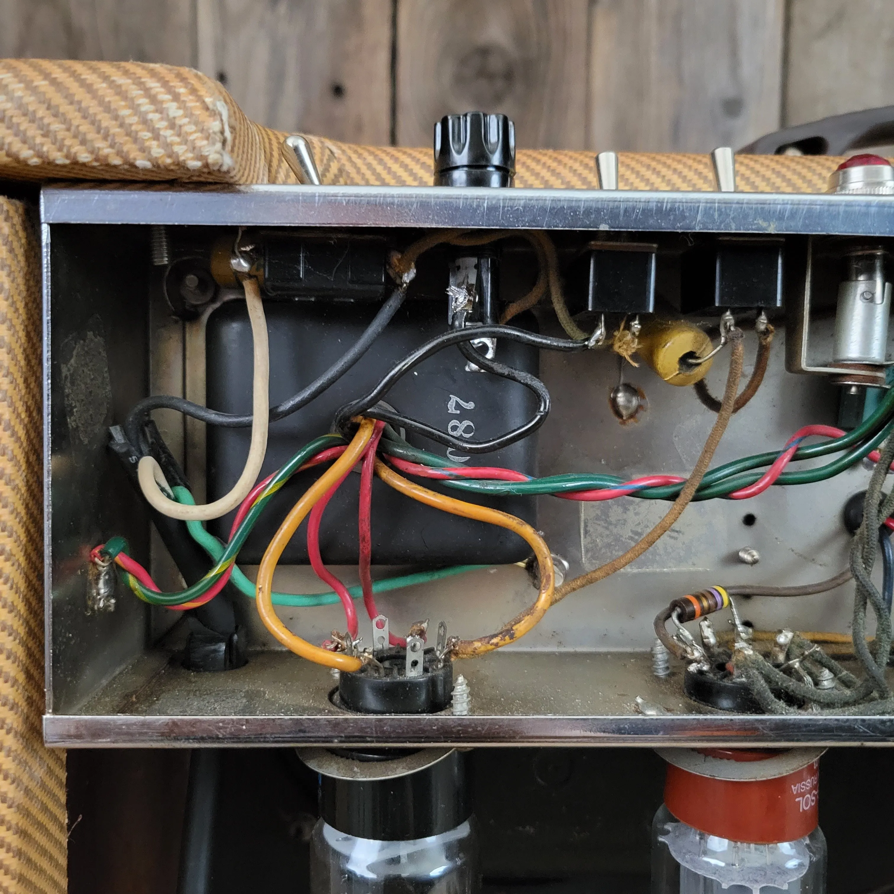 SOLD - Fender Bassman 5F6-A Re-Tweed 1959