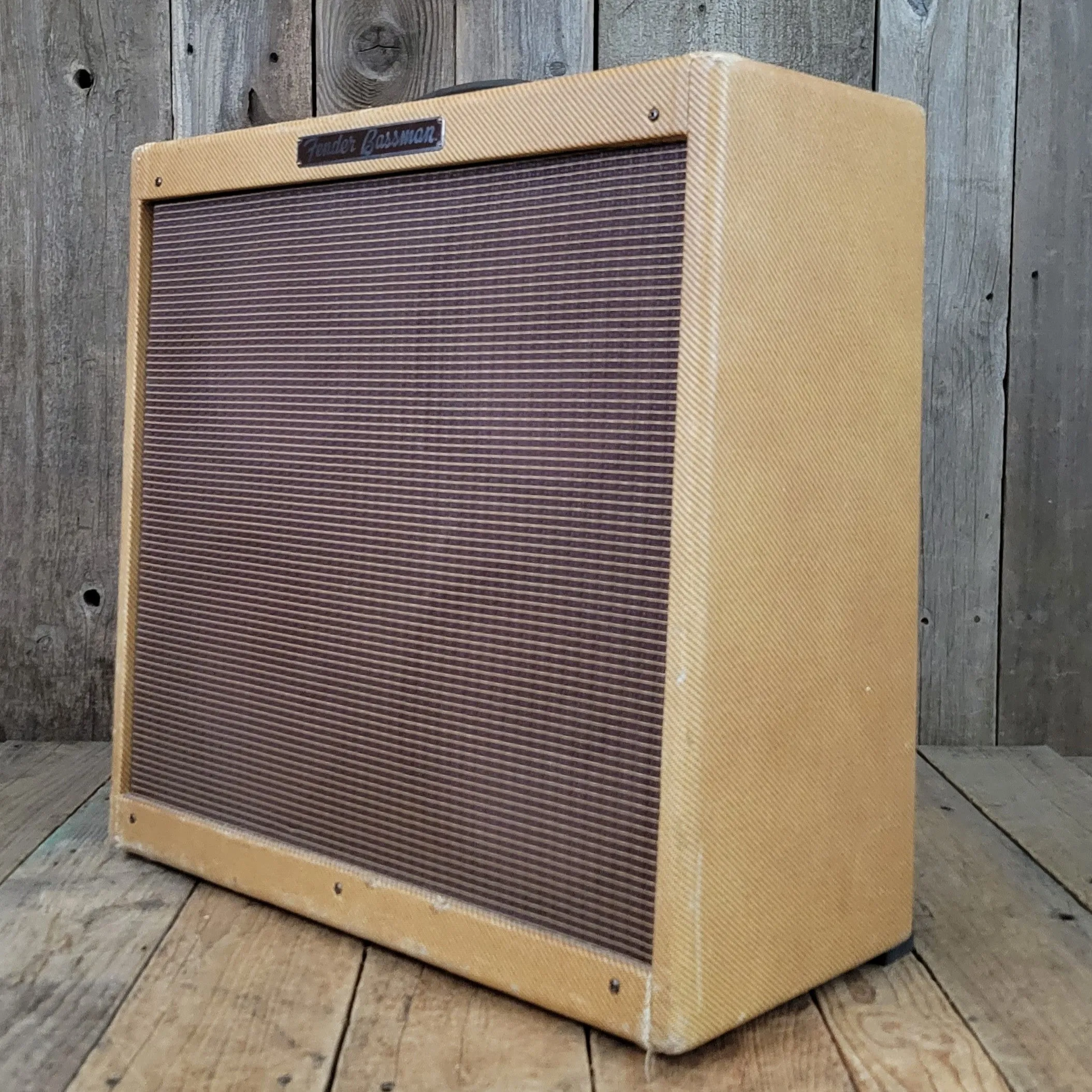 SOLD - Fender Bassman 5F6-A Re-Tweed 1959
