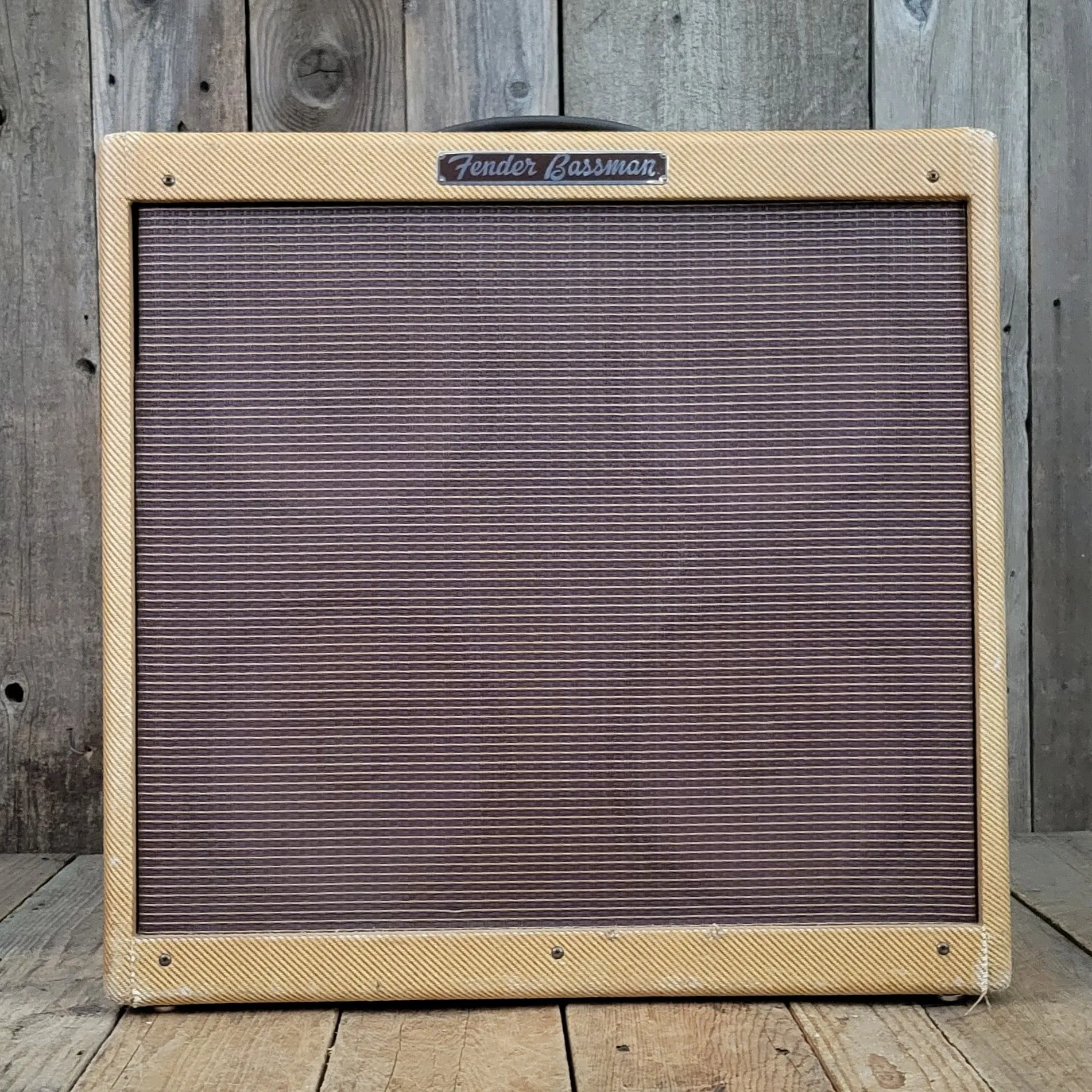 SOLD - Fender Bassman 5F6-A Re-Tweed 1959