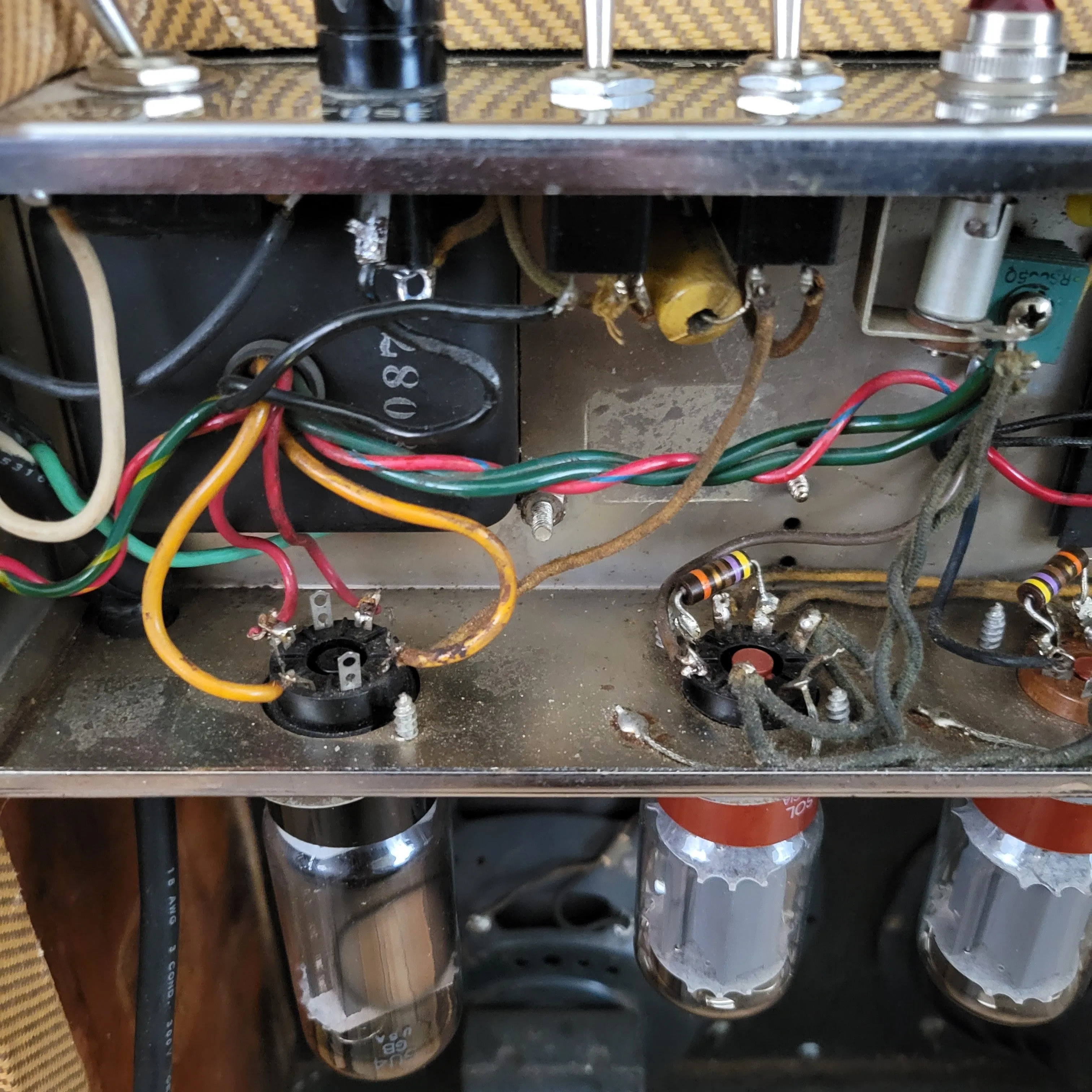 SOLD - Fender Bassman 5F6-A Re-Tweed 1959