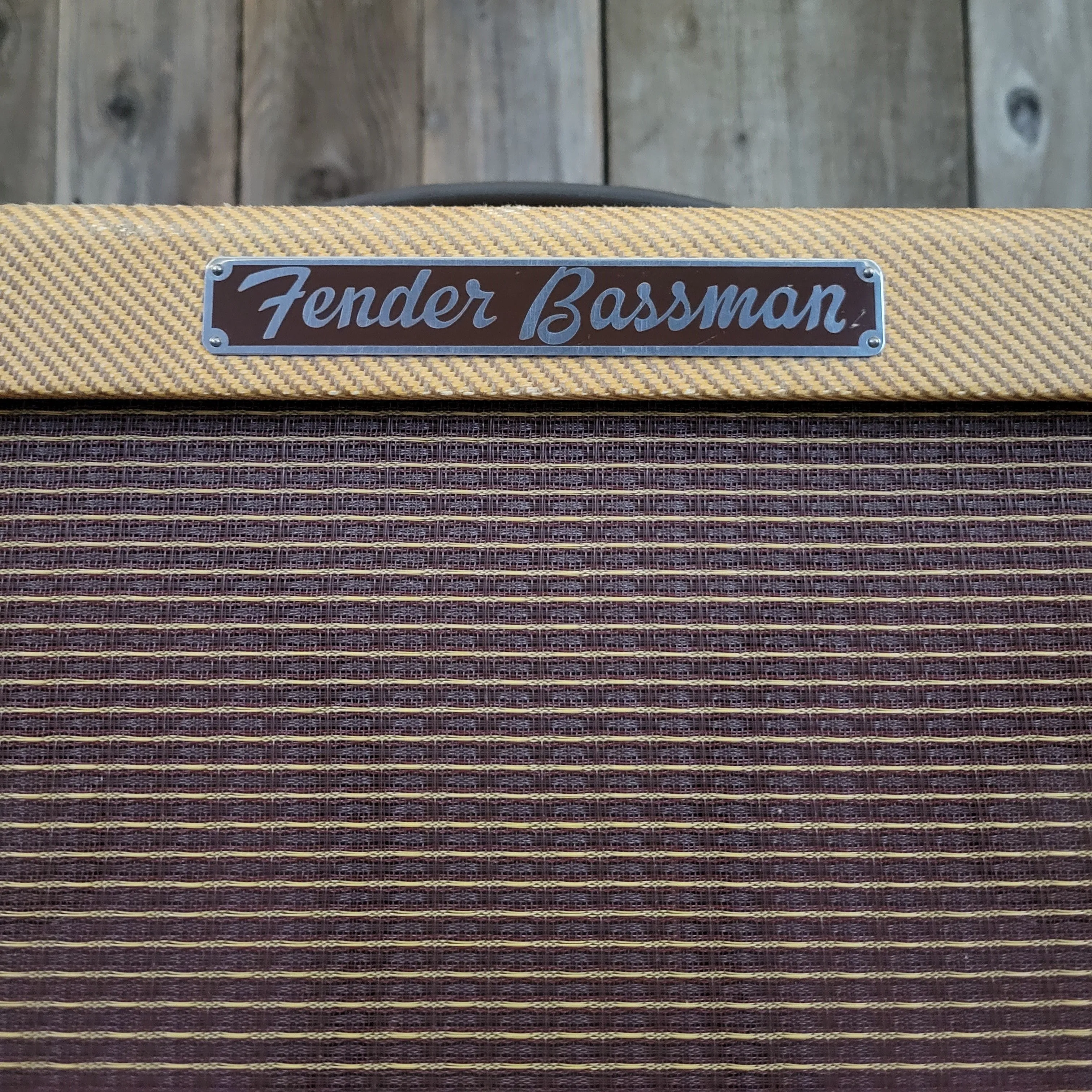 SOLD - Fender Bassman 5F6-A Re-Tweed 1959