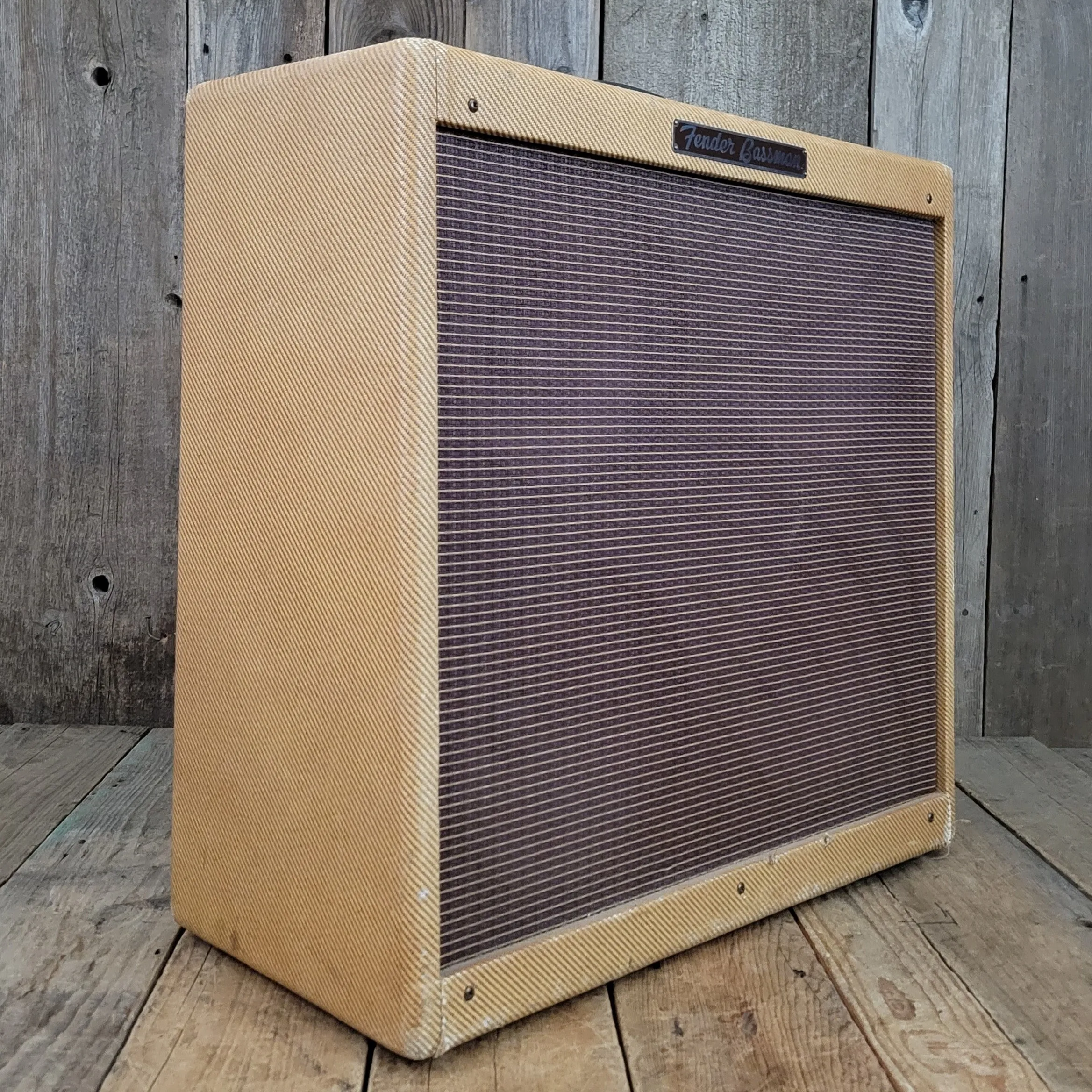 SOLD - Fender Bassman 5F6-A Re-Tweed 1959