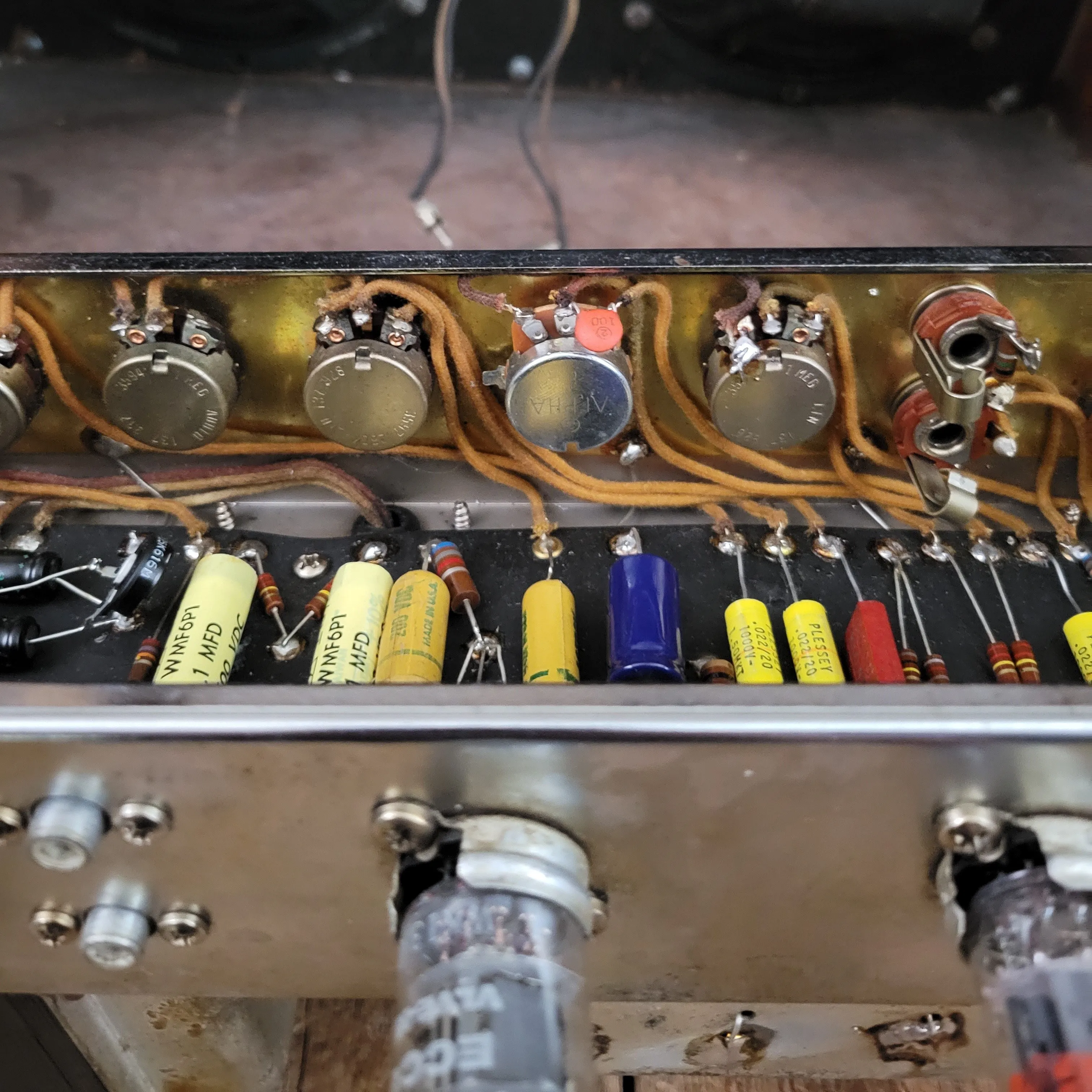 SOLD - Fender Bassman 5F6-A Re-Tweed 1959