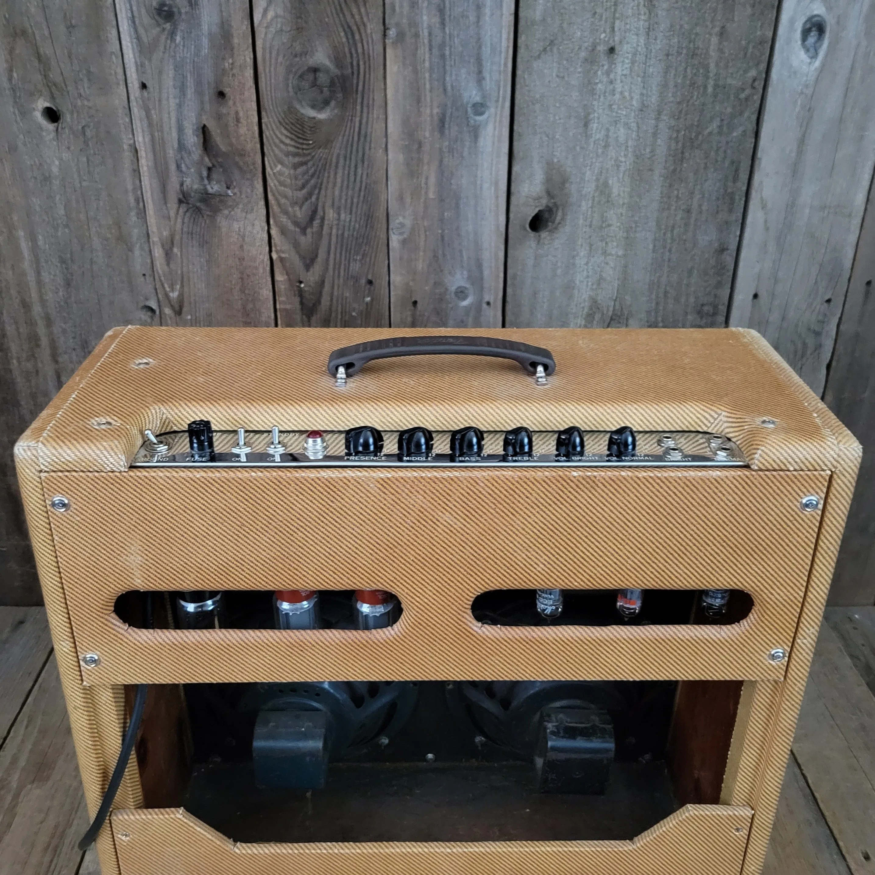 SOLD - Fender Bassman 5F6-A Re-Tweed 1959