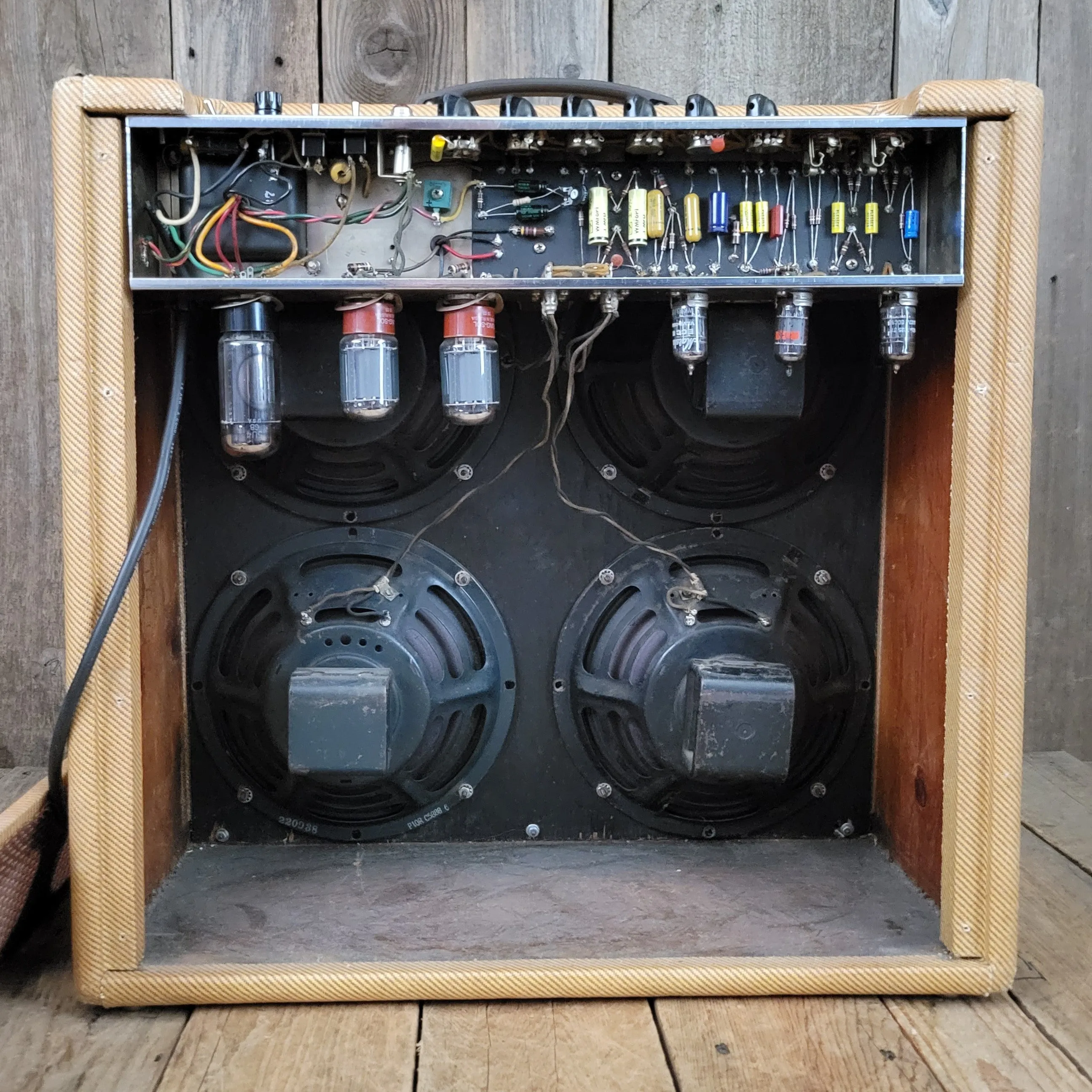 SOLD - Fender Bassman 5F6-A Re-Tweed 1959