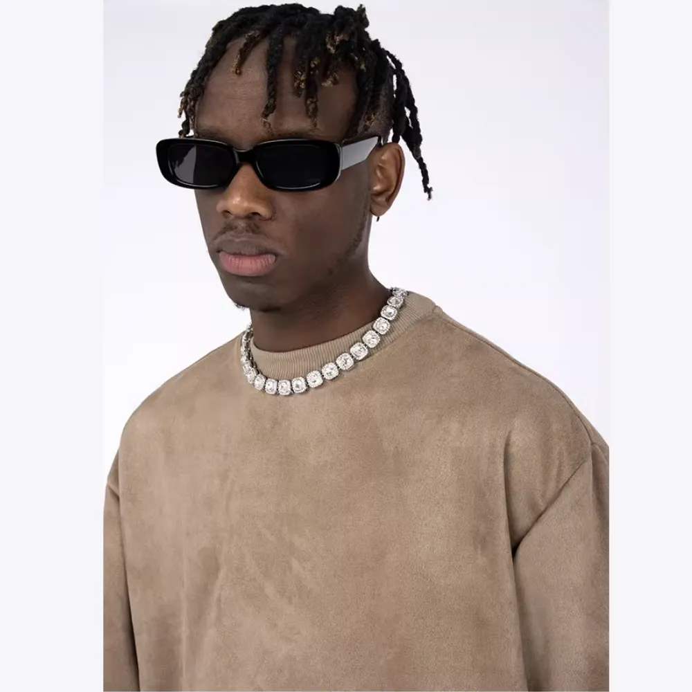 Solid Suede T-shirt