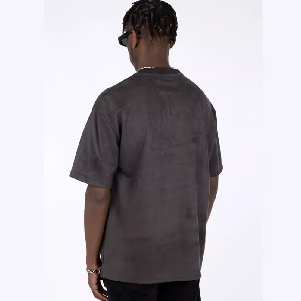Solid Suede T-shirt