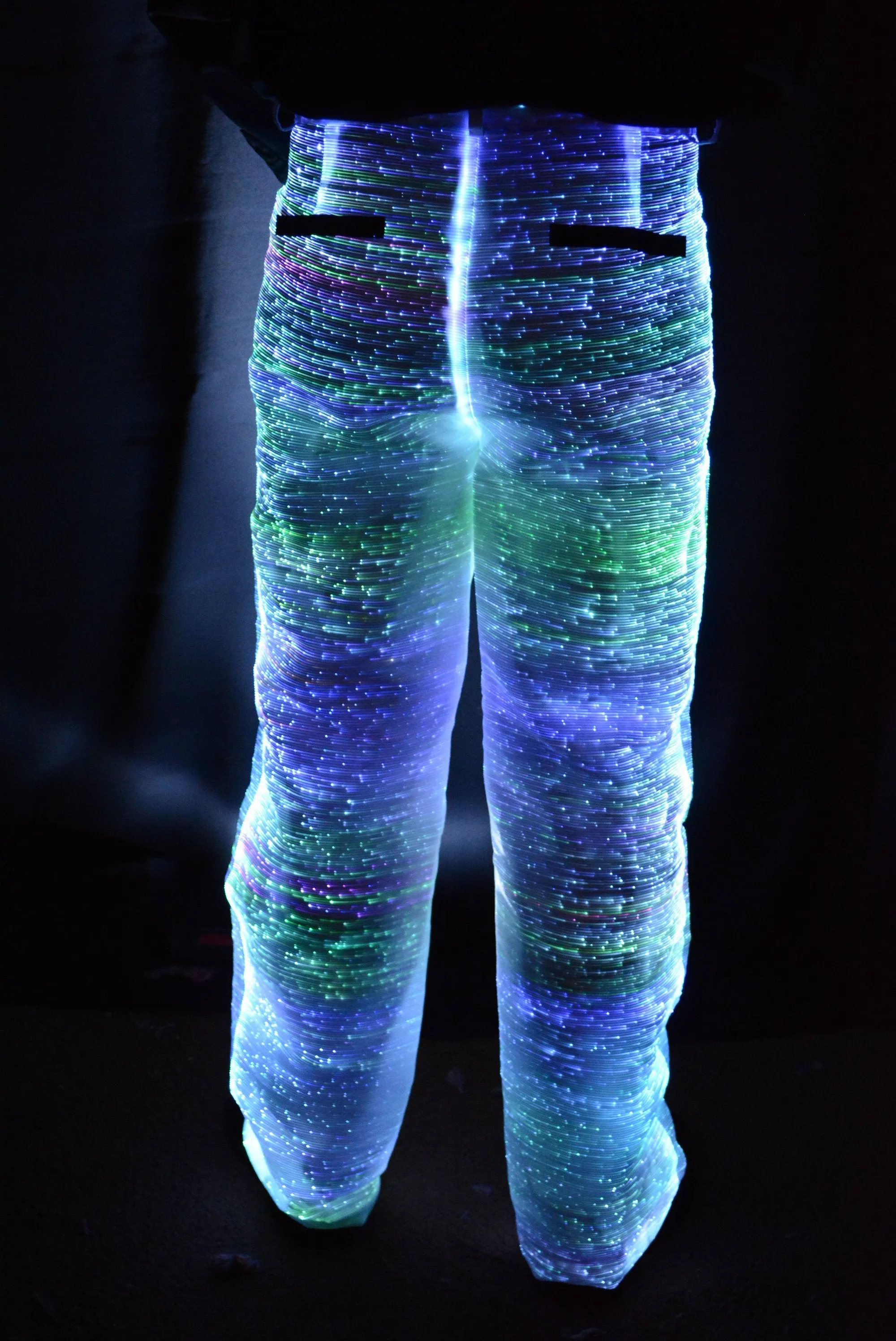 Sound Activated Light up Suit Pants - Bluetooth