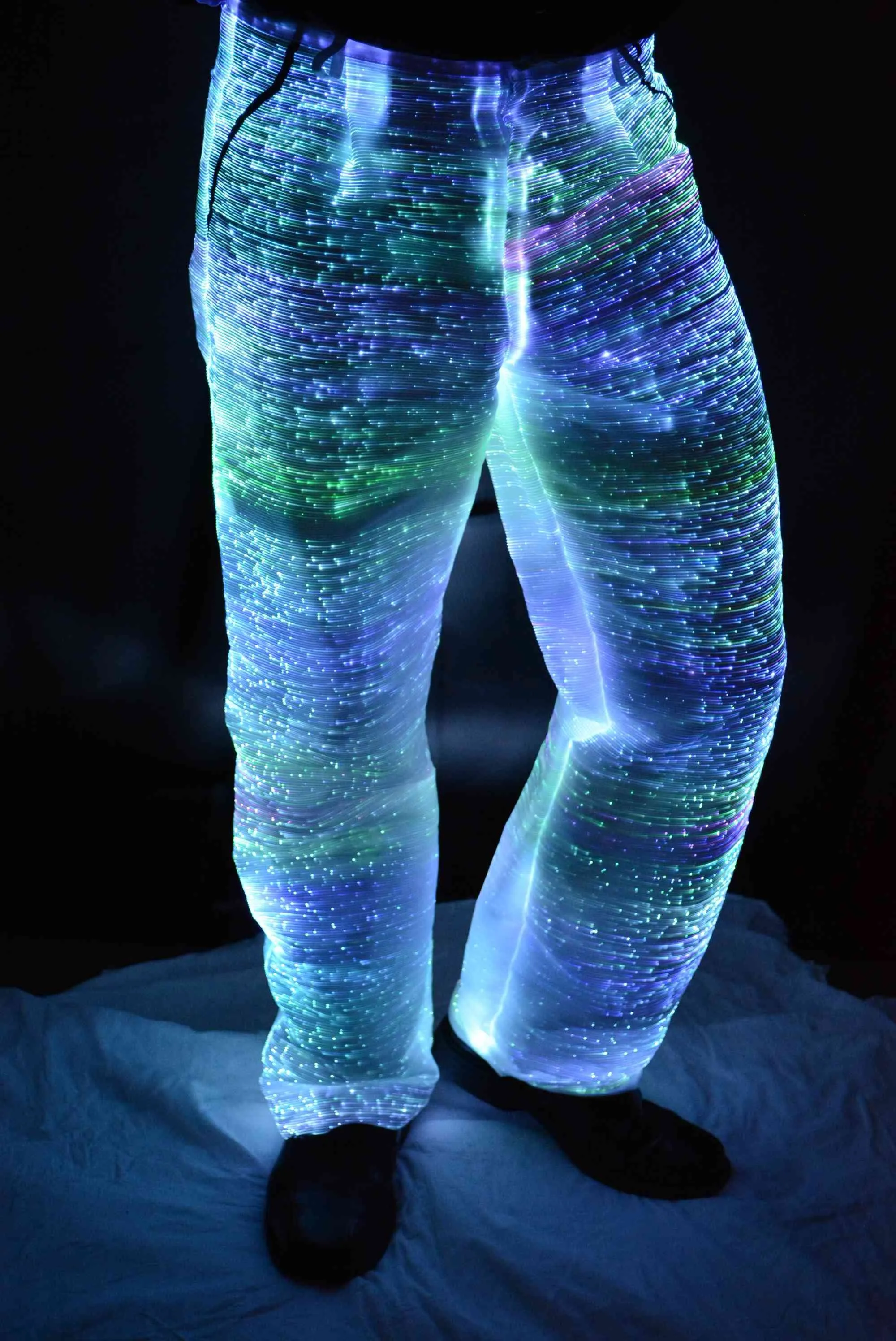 Sound Activated Light up Suit Pants - Bluetooth