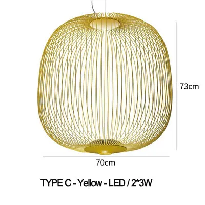 Spokes Latern Pendant Light