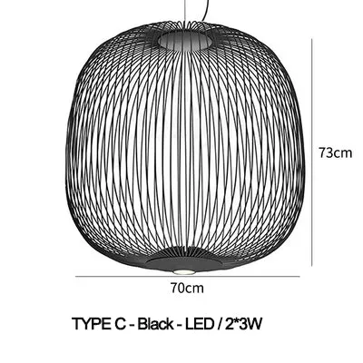 Spokes Latern Pendant Light