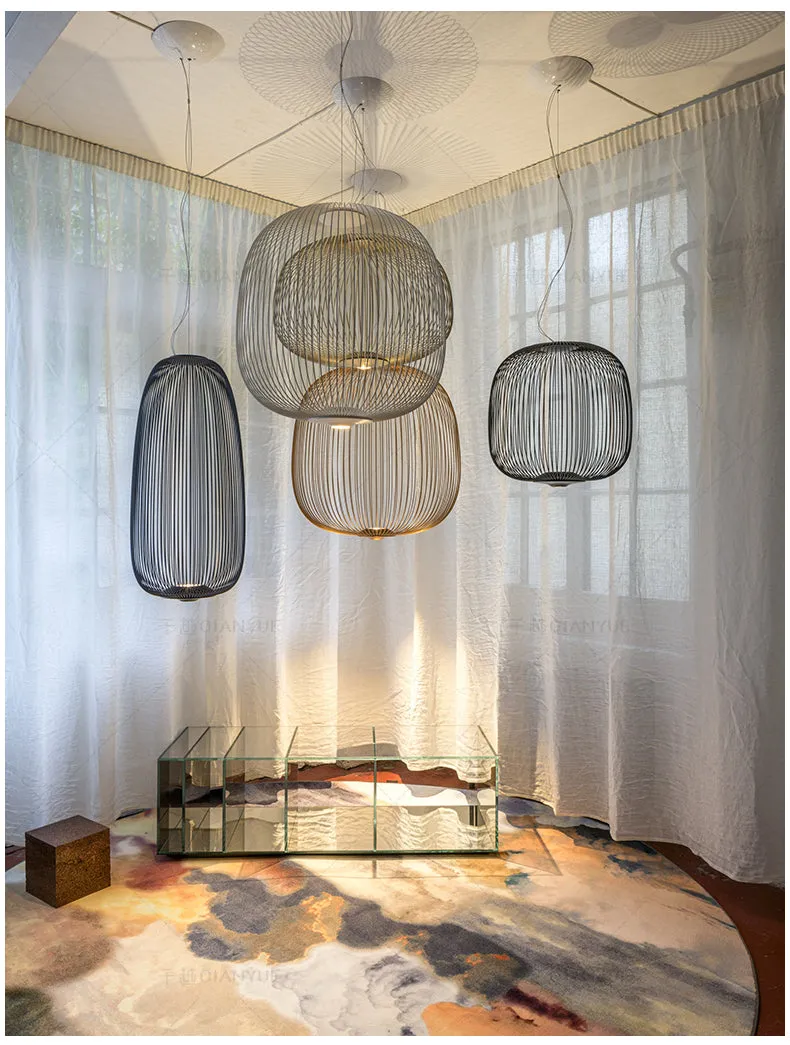 Spokes Latern Pendant Light